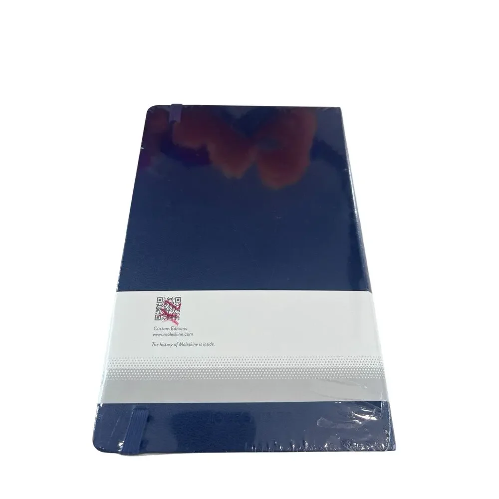 Moleskine US AIR FORCE Custom Edition Notebook 5 X 8 Navy Blue